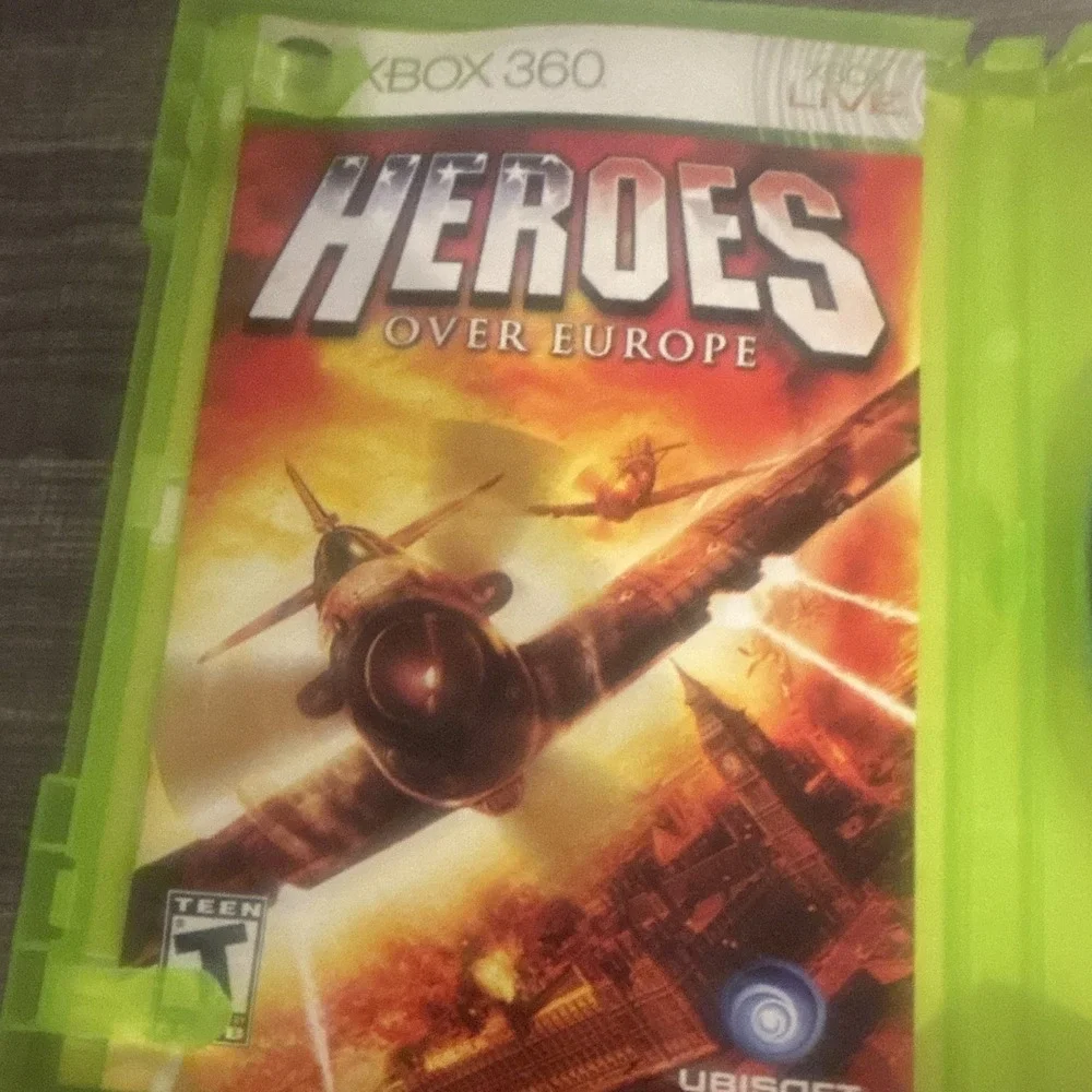 Ubisoft Heroes Over Europe Xbox 360 Shooter Flight Game T-Teen Xbox Live
